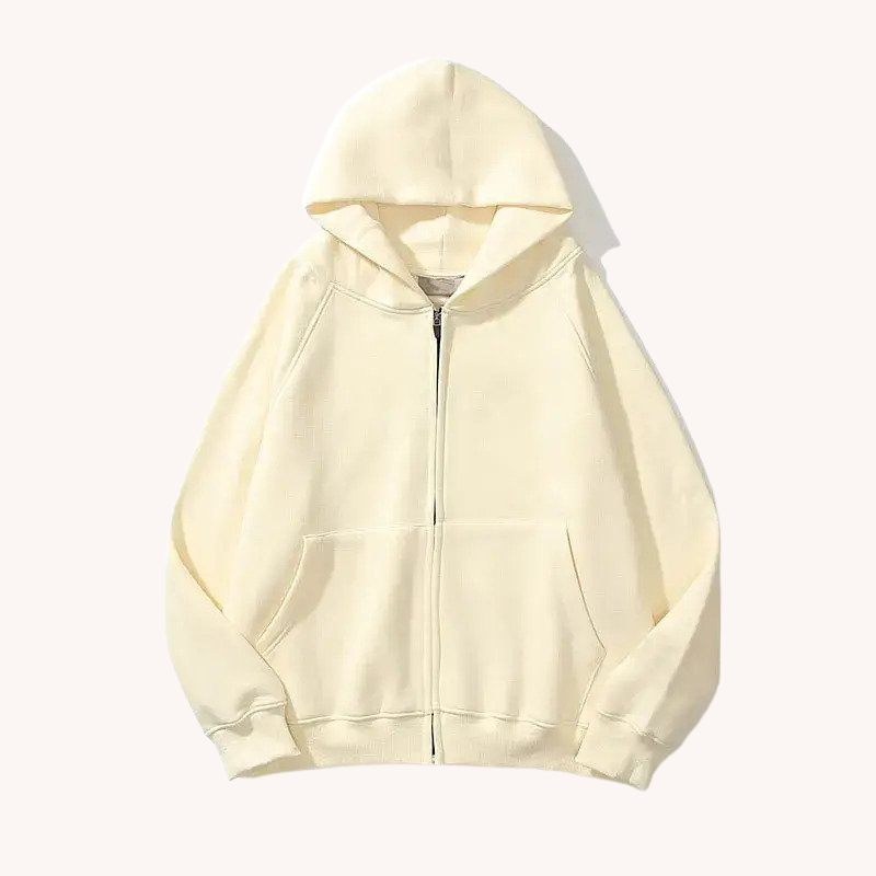 UG Plain Zip-Up Hoodie