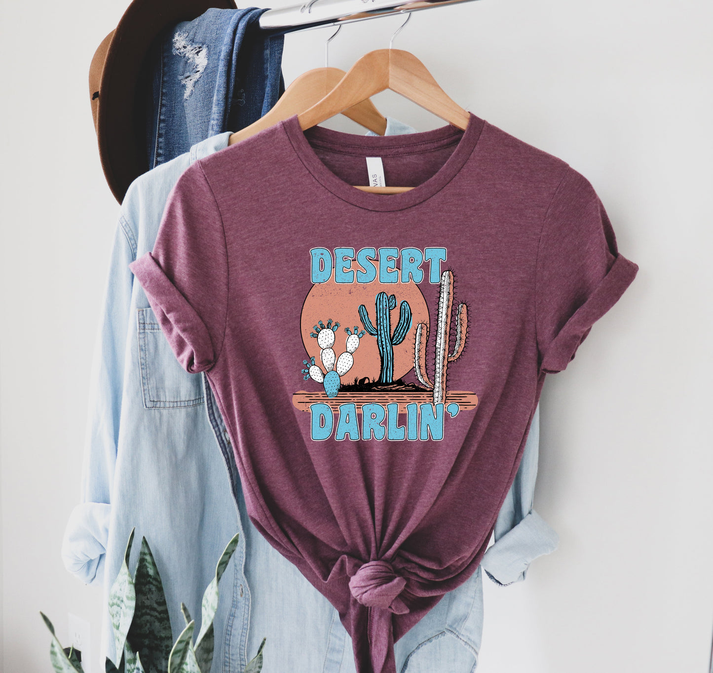 Desert Darlin Shirt, Cactus Shirt