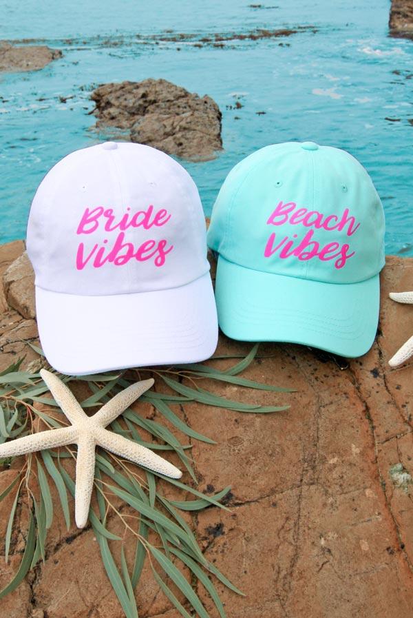 Bride Vibes | Beach Vibes - ☀️ Sun-sational Bachelorette Dad Hats